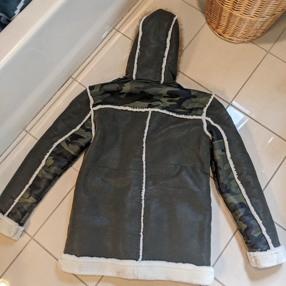 Jordan Craig Shearling Jacket- Size M - Picture 5 of 8